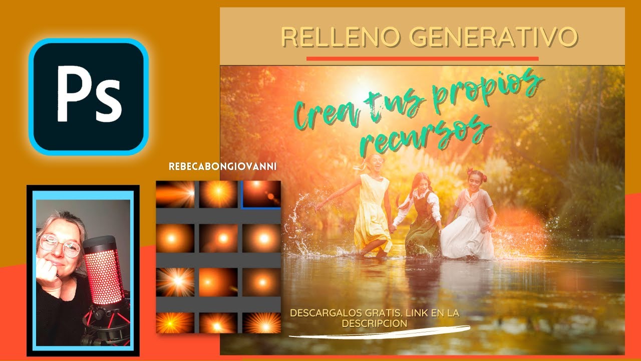 Crea tus propios recursos con Relleno Generativo de Photoshop