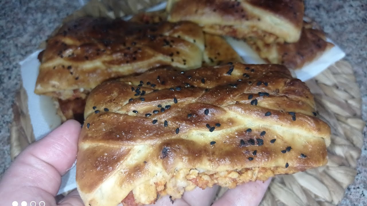 مملحات ب2كأس فرينة وربع صدر دجاج 😍نتيجة ولا أروع