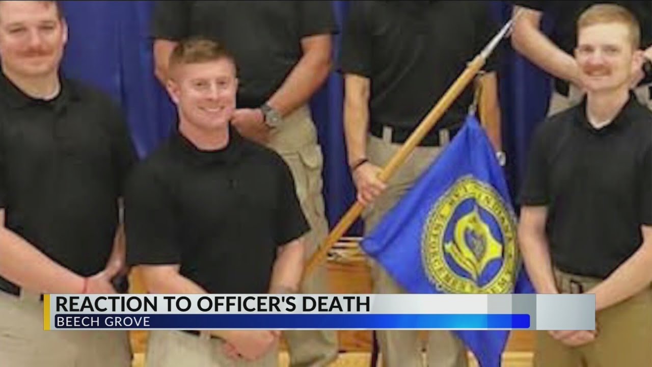 Beech Grove community mourns the death of BGPD Officer Brian Elliott