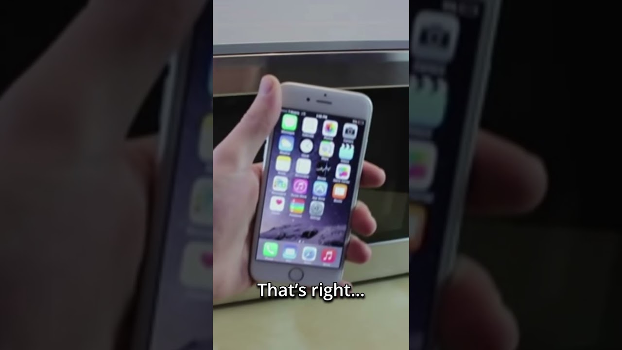 The iPhone Microwave Hoax #shorts