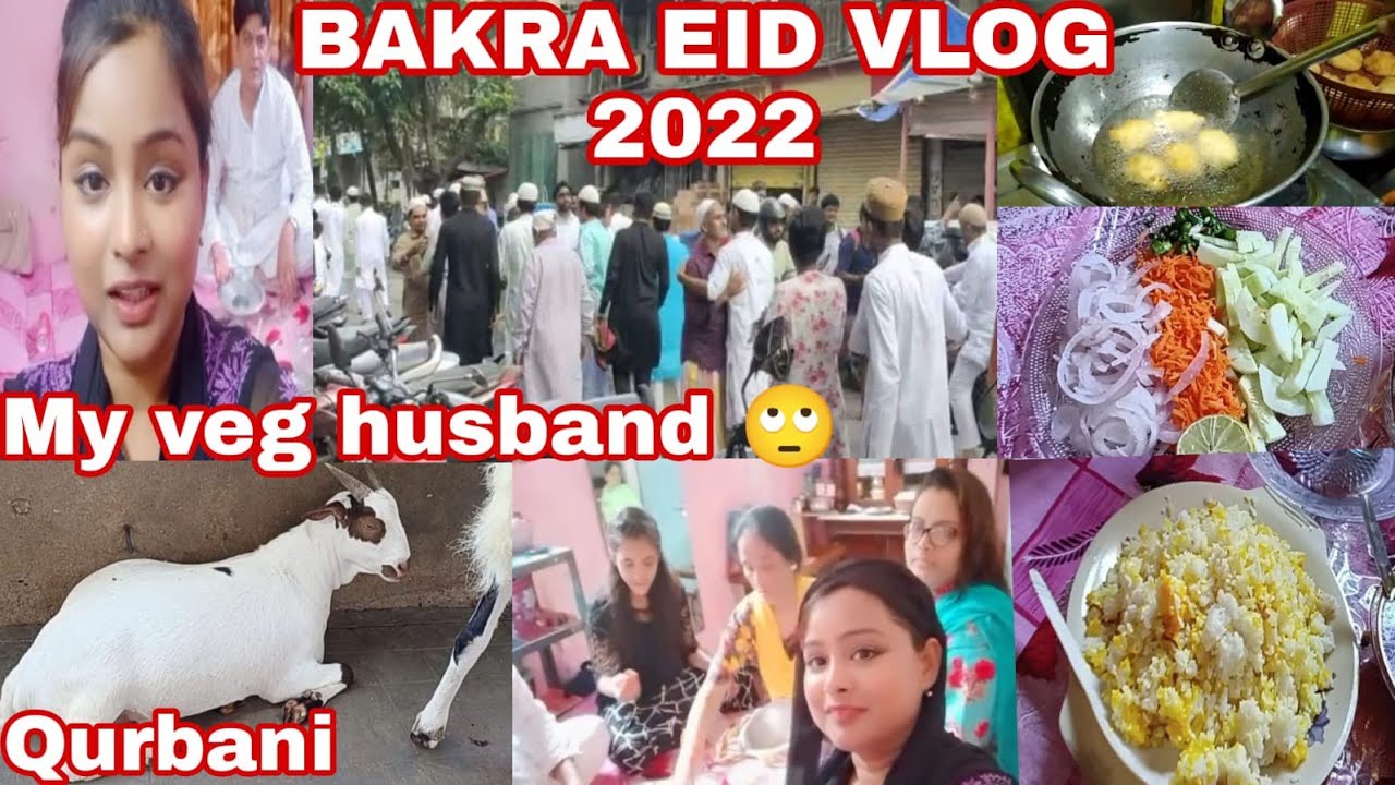 Bakra Eid vlog🐐2022 | India , Kolkata mein kaise manate hain Eid ul adha / Qurbani #vlogs