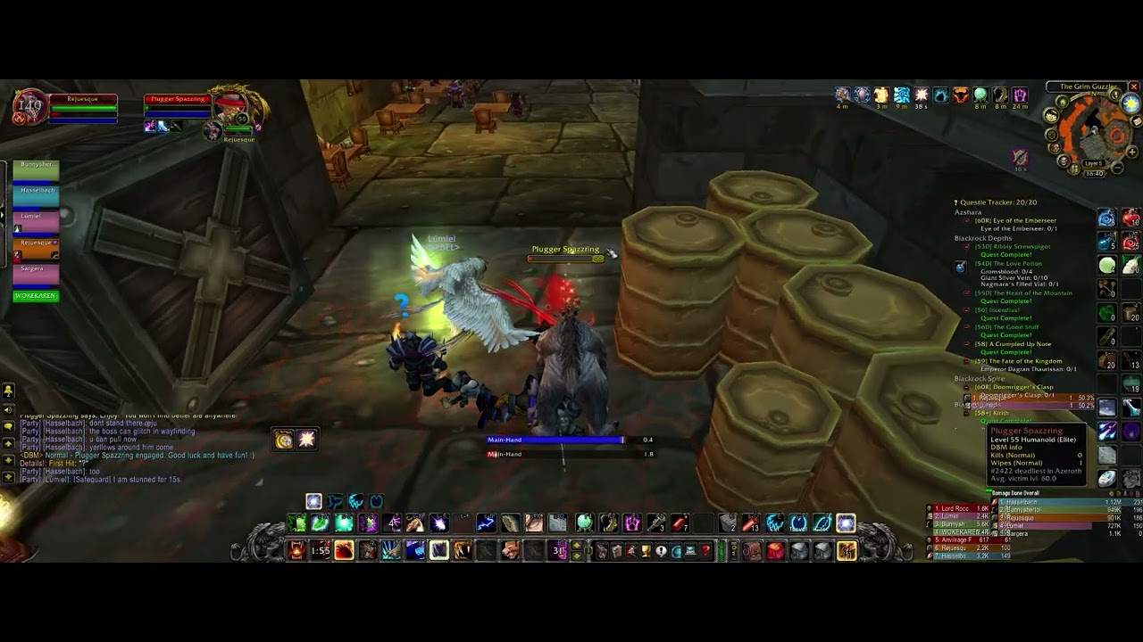 WoW HC Druid closecall 1