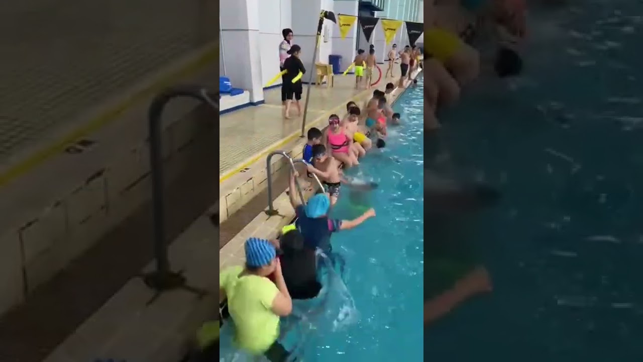 MAMA AYSER CENTER جانب من دورة المسبح 1