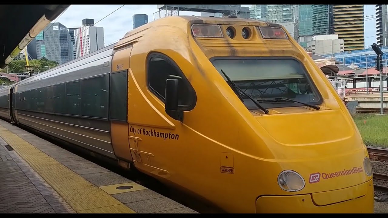 Tilt Train Rockhampton to Brisbane