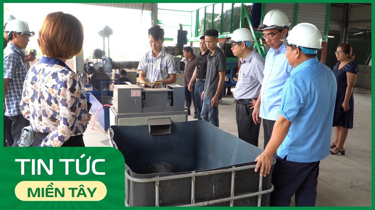 Kiểm tra vận hành thử nghiệm nhà máy xử lý rác thải ở phường Hồng Ngự | THDT