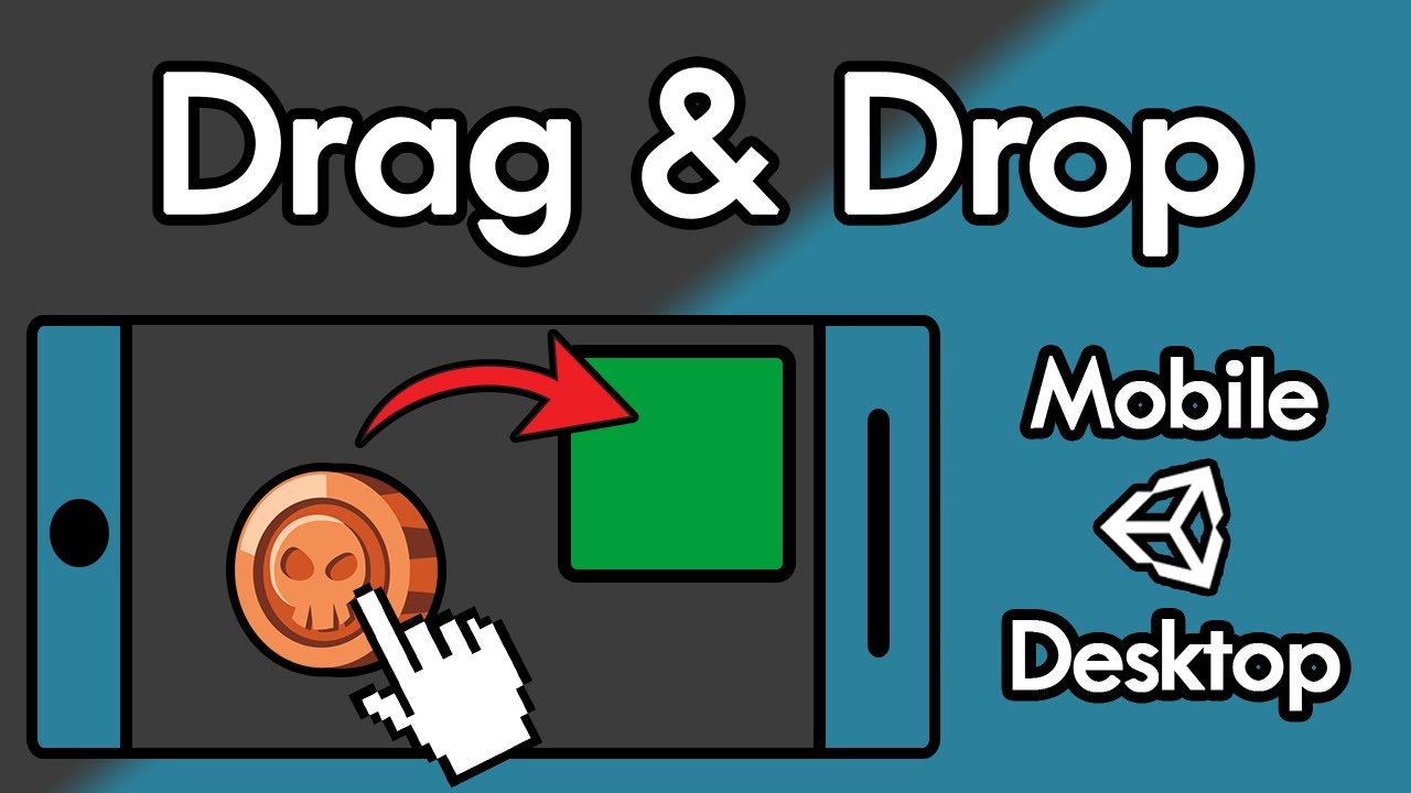 Руководство по системе Drag & Drop в Unity [Mobile & Desktop]