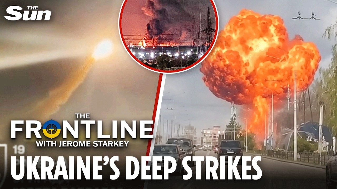 Ukraine hits Chechnya with drone army & flamingo missiles strike oil sites deep inside Russia