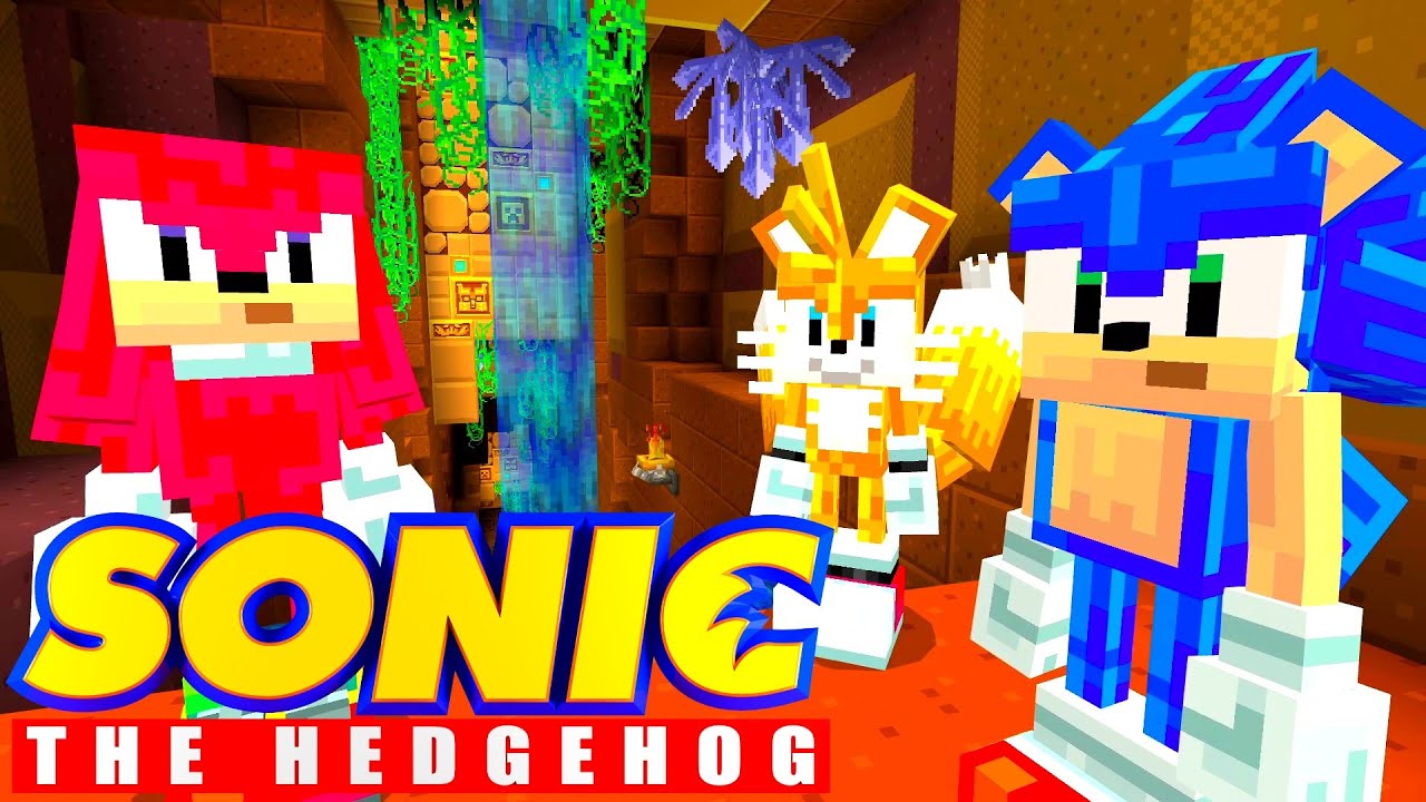 Minecraft Sonic The Hedgehog DLC! - LABYRINTH ZONE! [5]