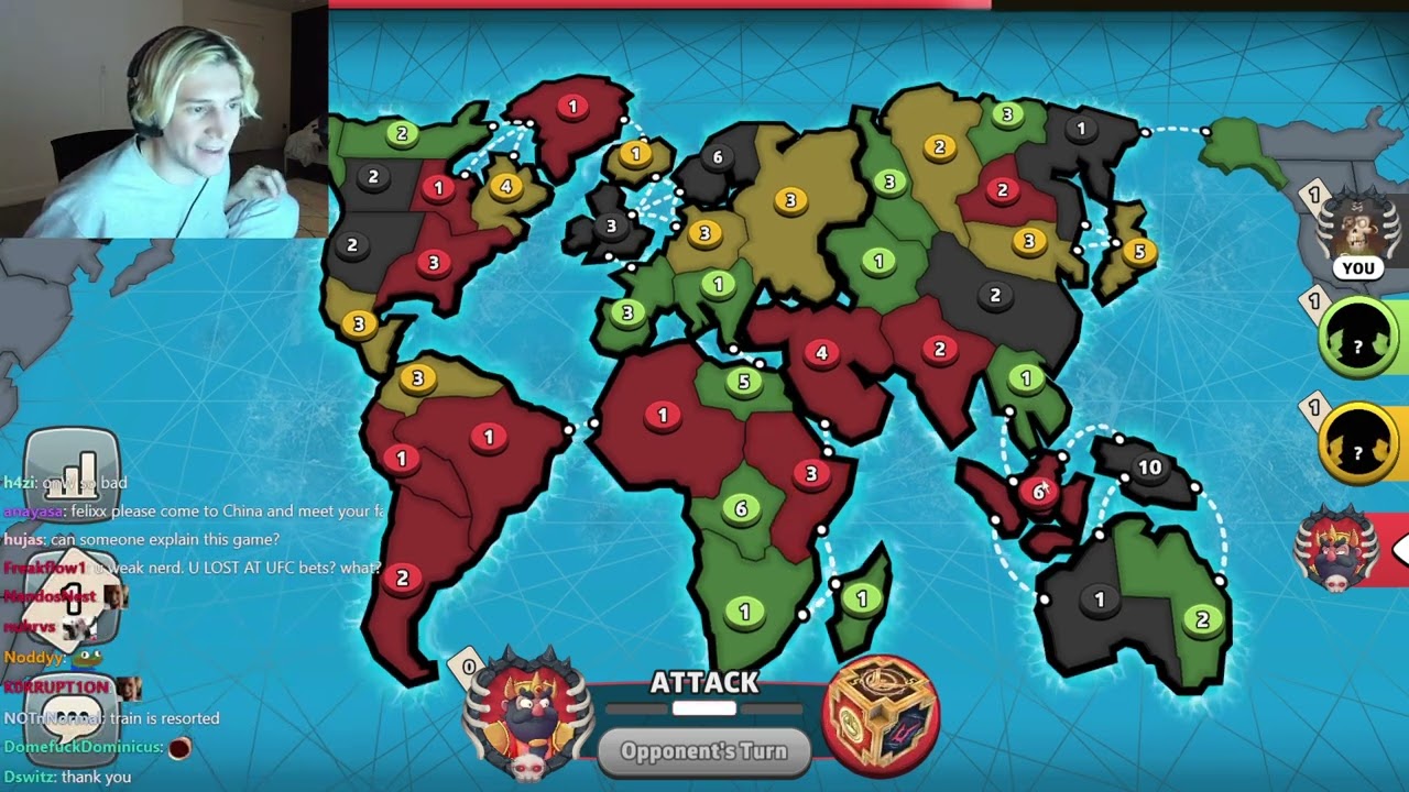 xQc plays RISK: Global Domination - APRIL 17 2024