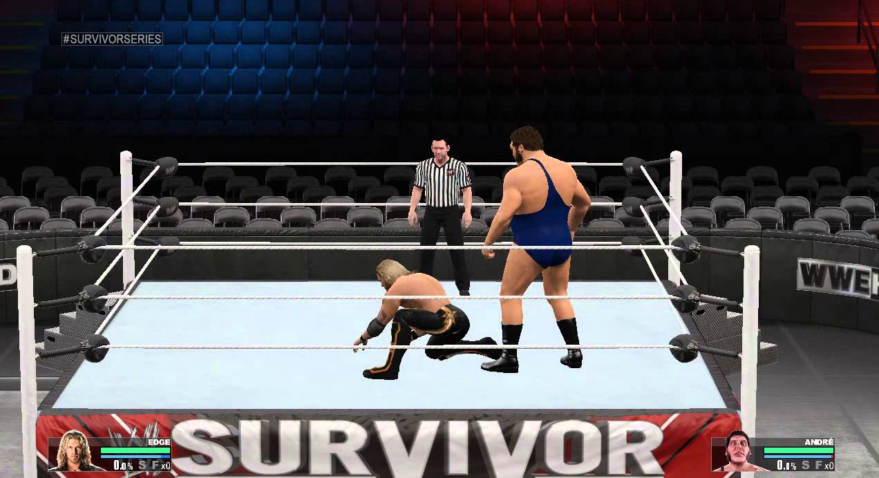 WWE 2K15 PC DLC | Low Settings Gameplay