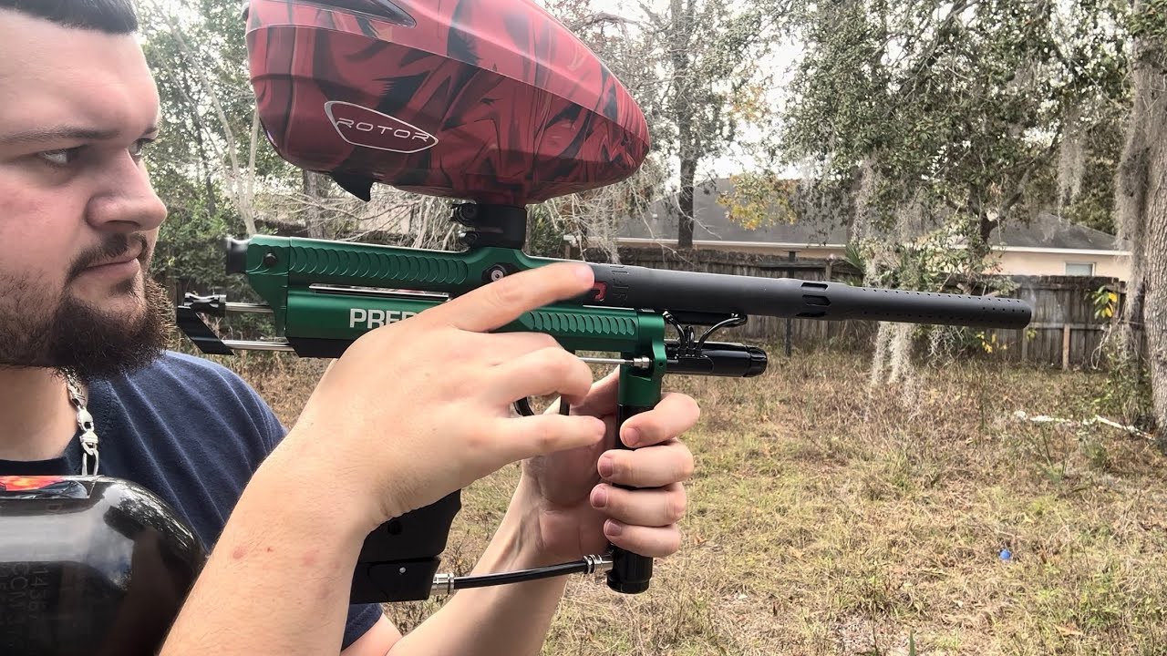 Inception Designs Predator Autococker Shooting Video 