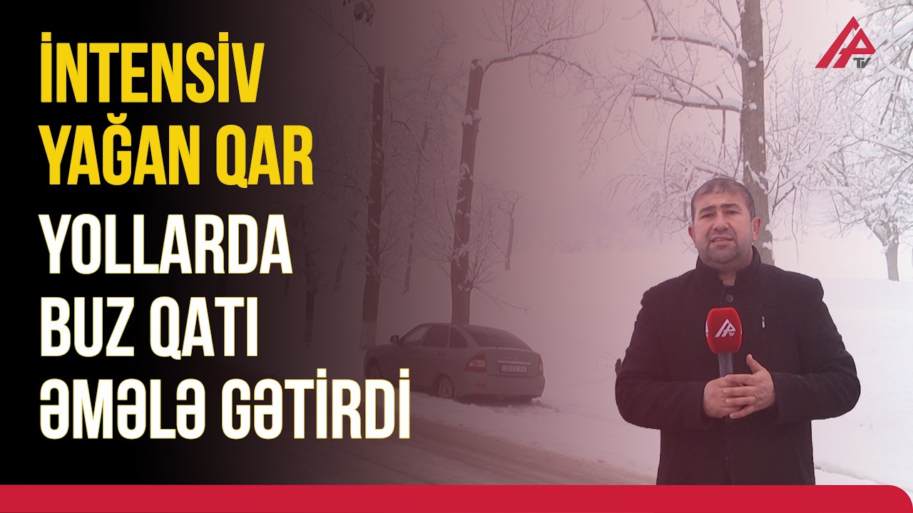 Göygöl-Toğanalı-Kəlbəcər avtomobil yolunda hərəkət məhdudlaşdı – APA TV