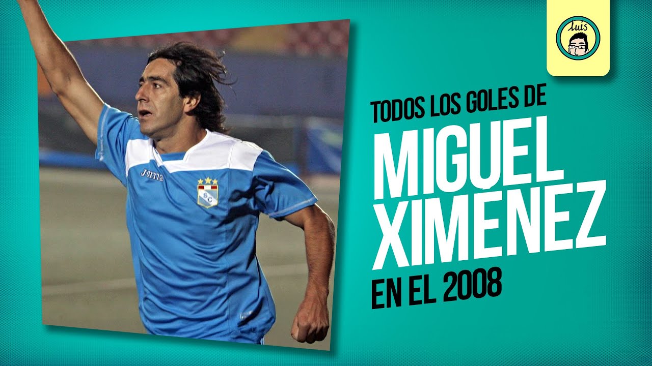 ⚽ TODOS los GOLES de MIGUEL XIMÉNEZ el 2008 con SPORTING CRISTAL | albto
