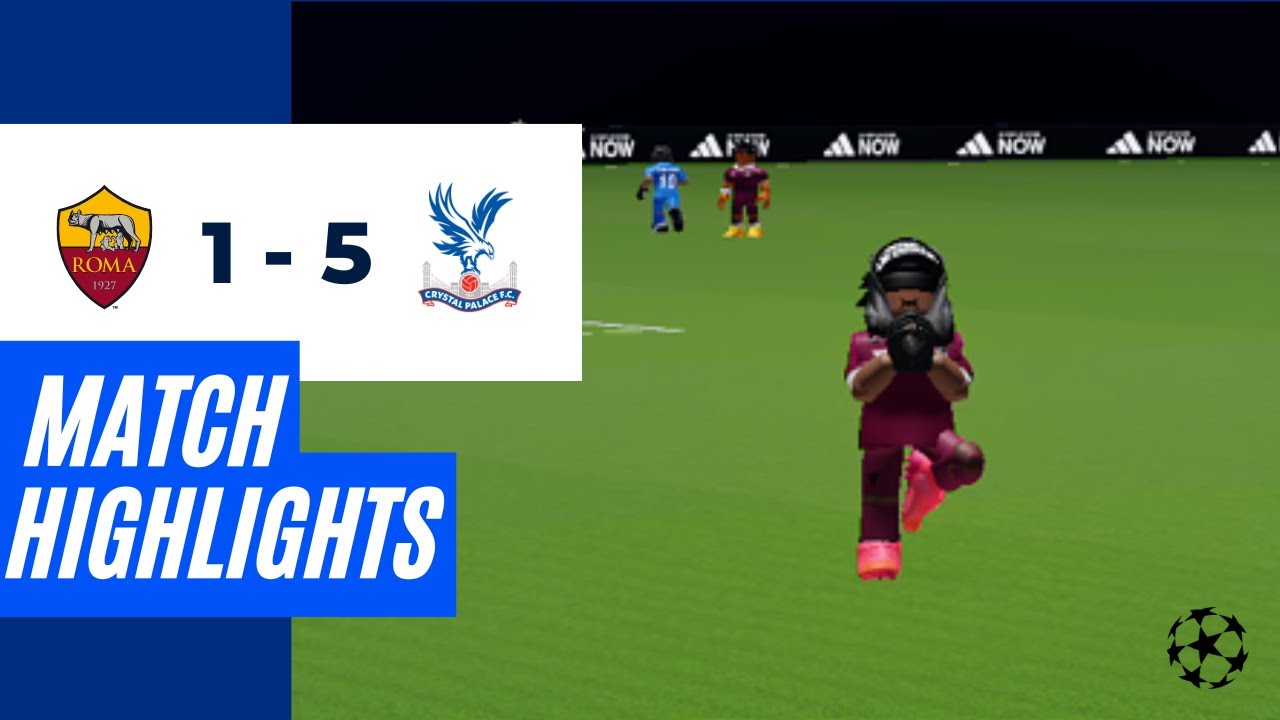 RF24 | AS Roma vs Crystal Palace | Champions League | Highlights