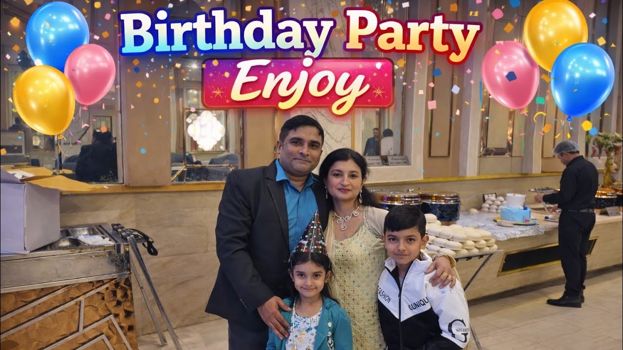 Birthday Party Enjoy | Full Fun, Masti & Memories @Familyvlogs @Pinnyvlogs 