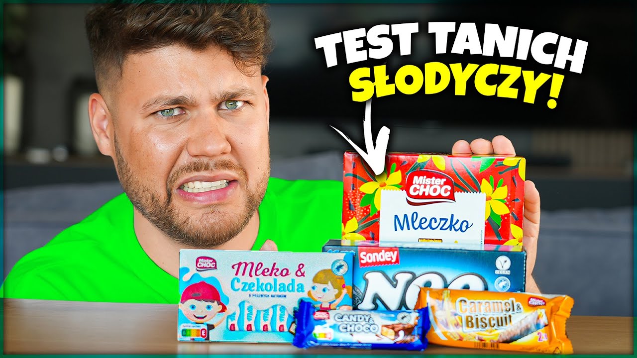 WIELKI TEST TANICH SŁODYCZY Z LIDLA!