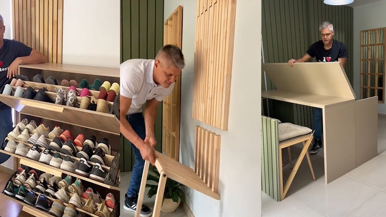 &iexcl;5 IDEAS de Muebles Multifuncionales para ahorrar espacio!