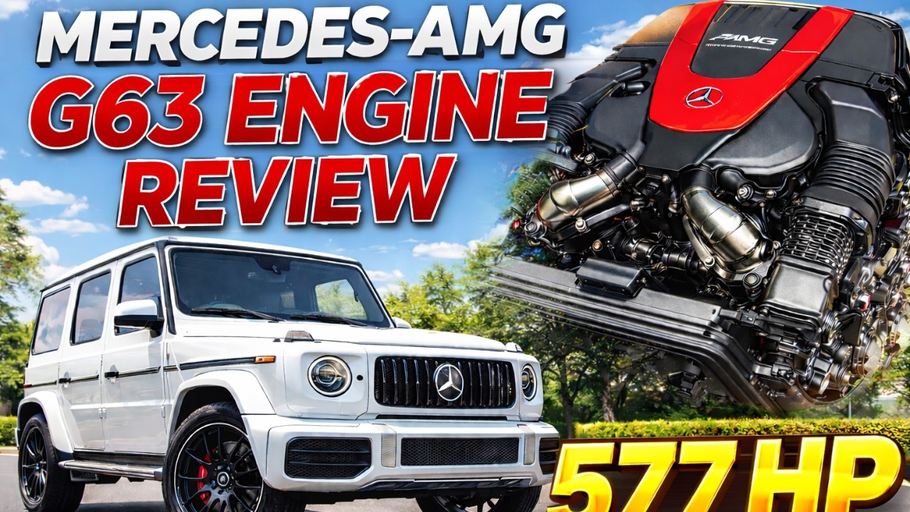 Mercedes-AMG G63 Engine Breakdown — 850Nm of Pure V8 Fury