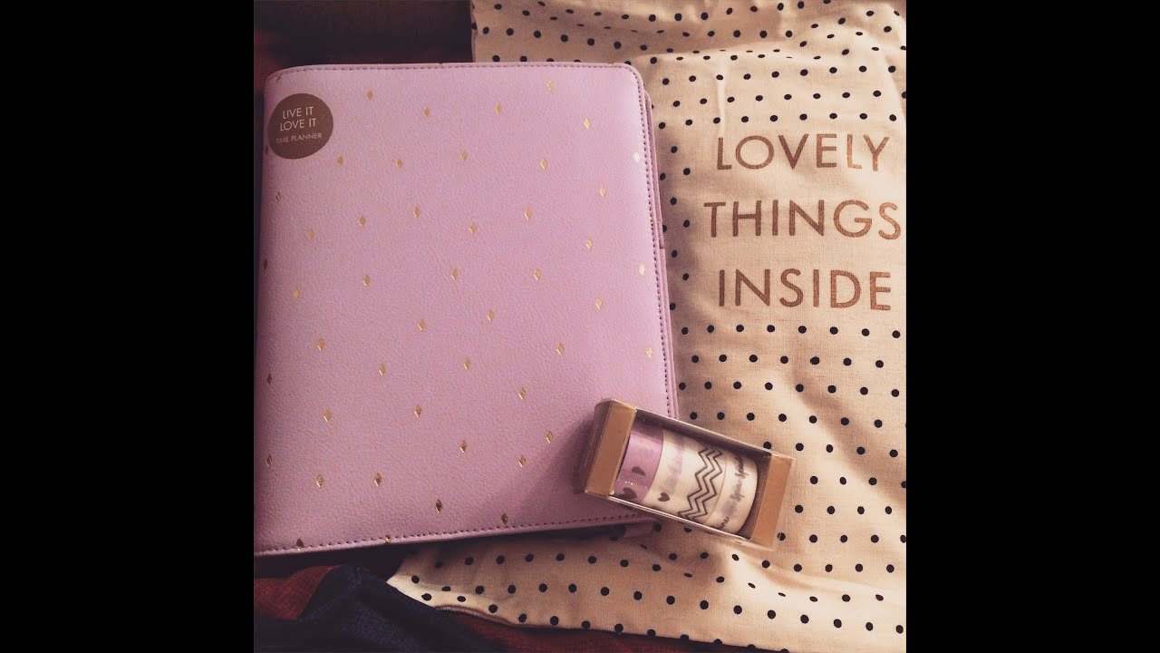 planner kikki-k , organizzare con l'agenda