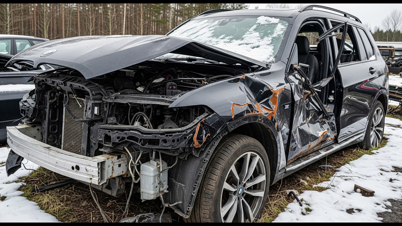 BMW X7 Repair & Restoration | Full Car Restoration Process to Original Condition 🚘✨