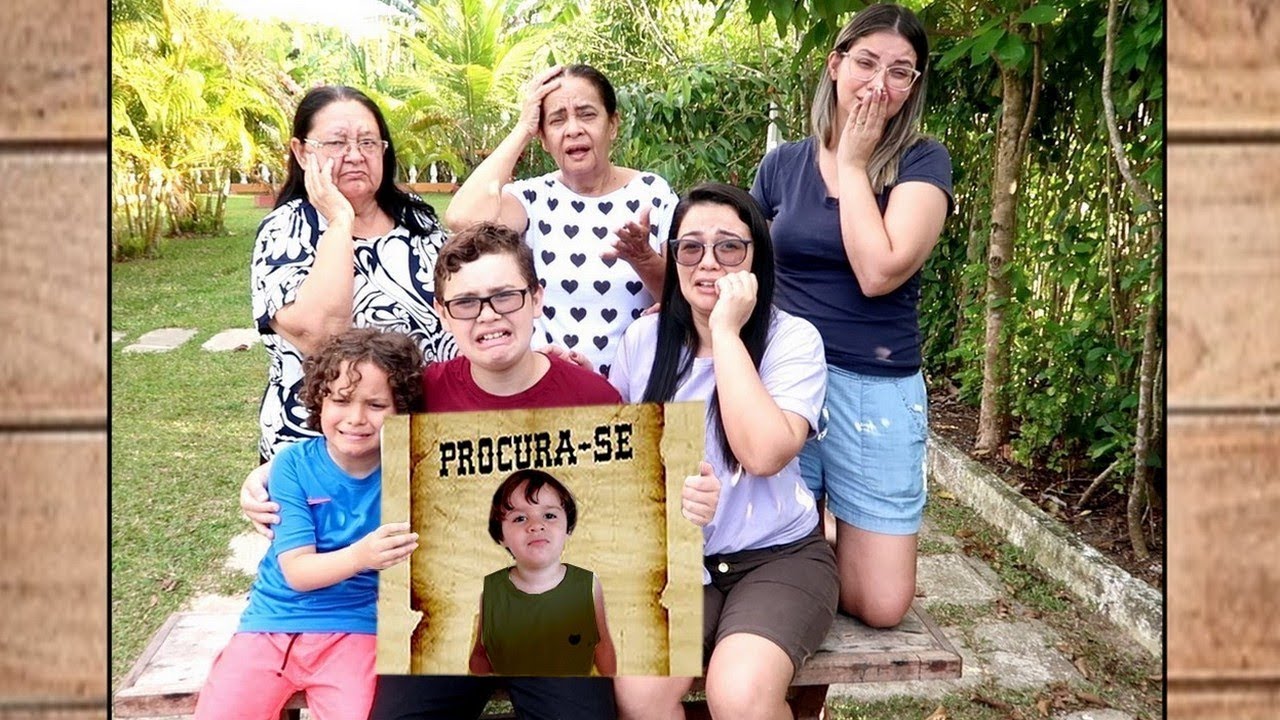 MEU IRMÃOZINHO DE 4 ANOS SE PERDEU NA VIAGEM !!