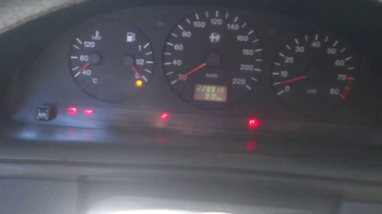 Alfa romeo 146 first start after 6 year