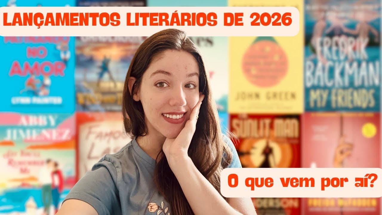Lançamentos literários de 2026! 