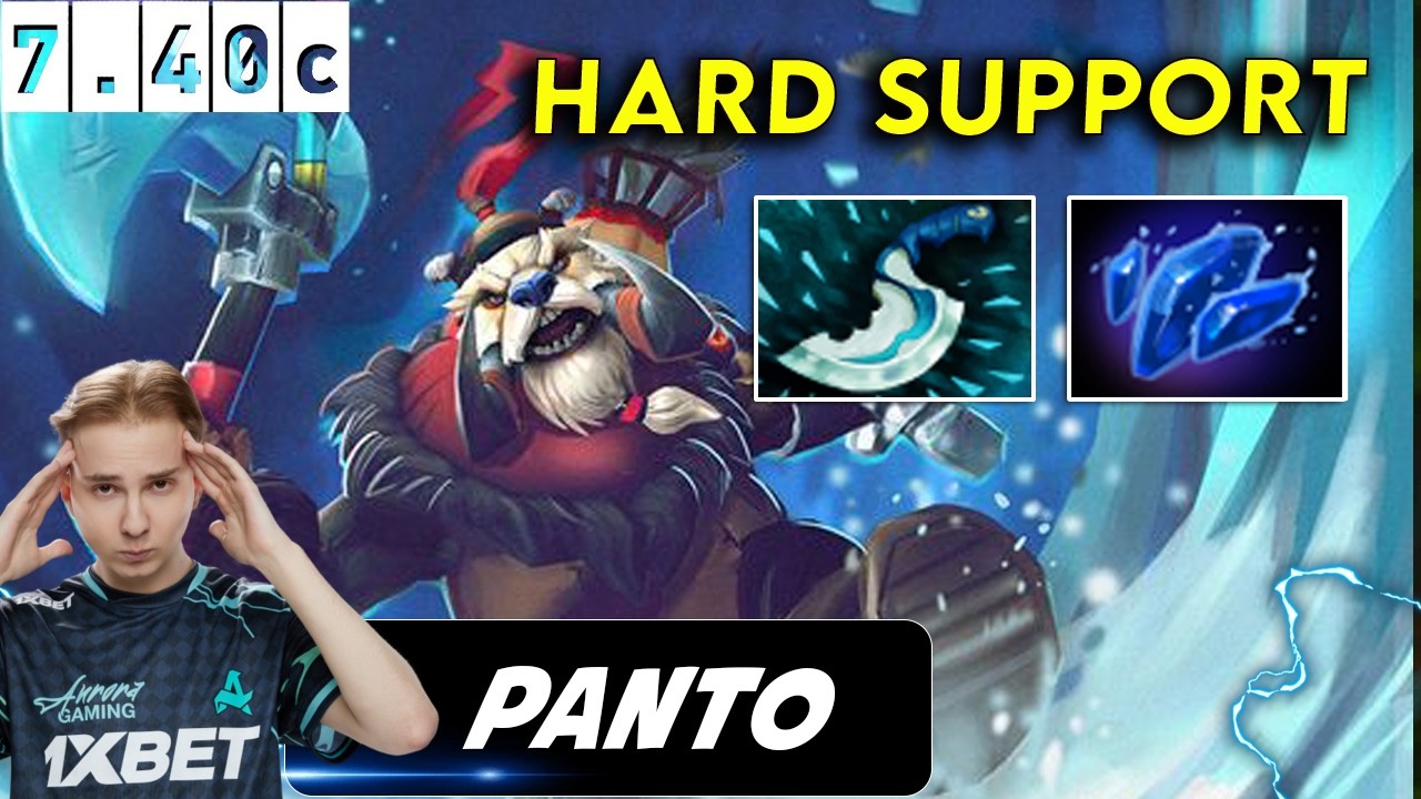 Panto Tusk Hard Support - Dota 2 Patch 7.40c Pro Player Full Gameplay