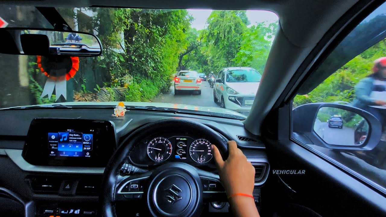 POV Drive 🚘 | ASMR | Vehicular | #povdriving #drivewithme #brezza