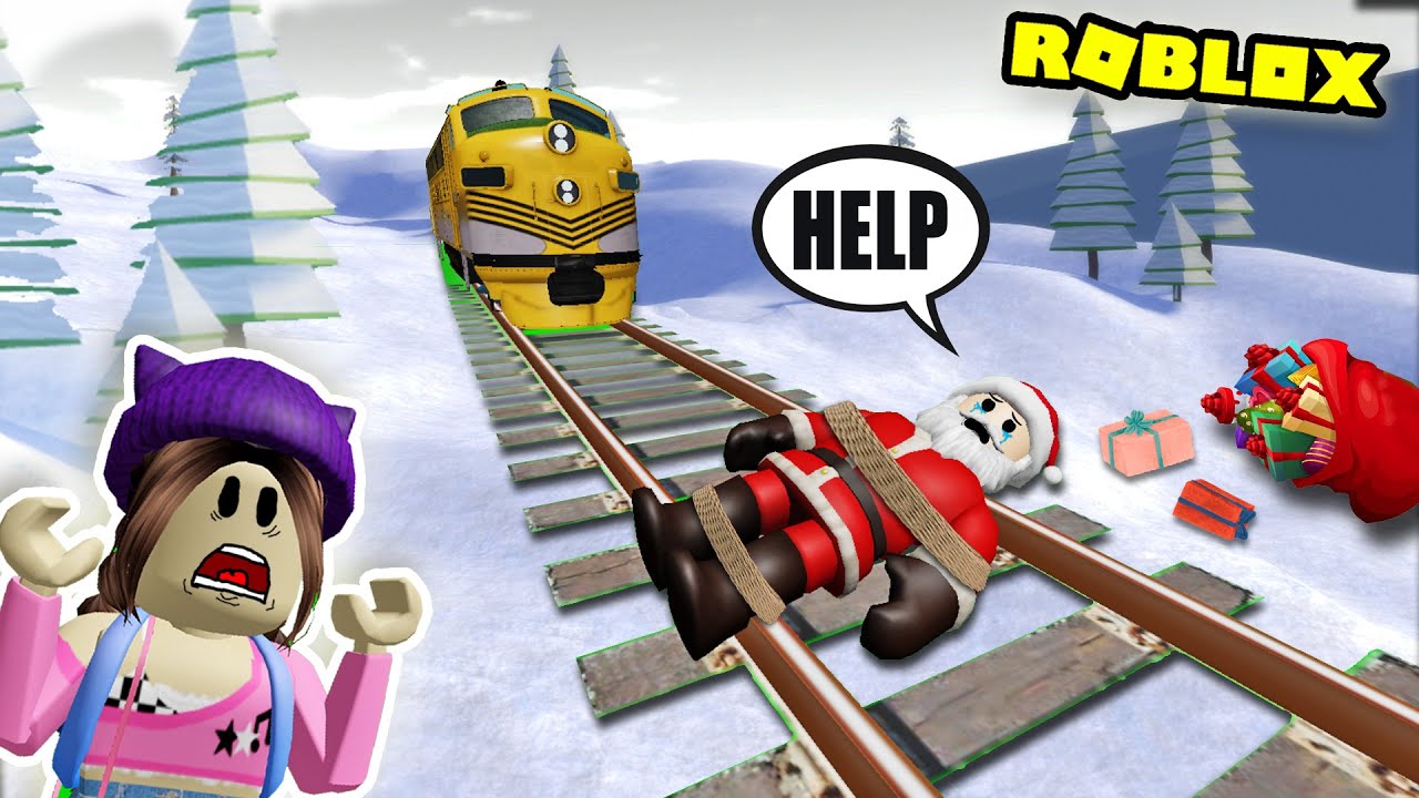 IK HELP DE KERSTMAN OM KERST TE REDDEN! - ROBLOX KERST STORY || Let's Play Wednesday