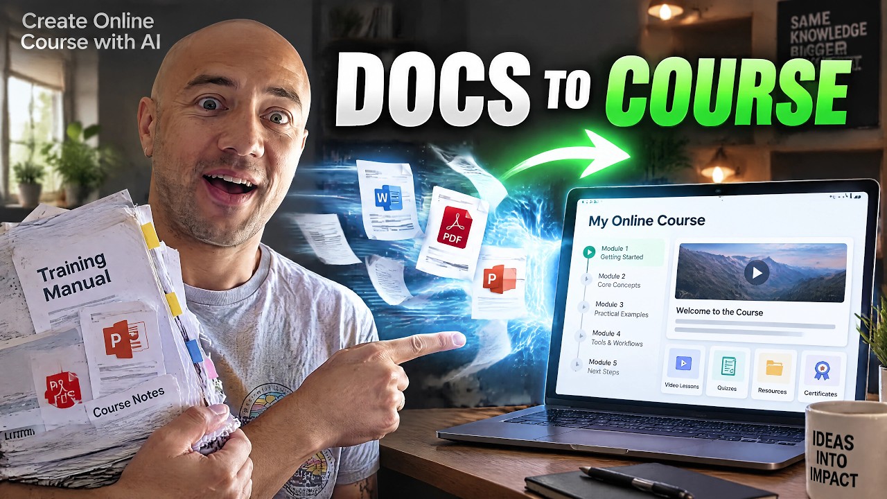 Create Online Course with AI From Documents (Coursebox 2026)