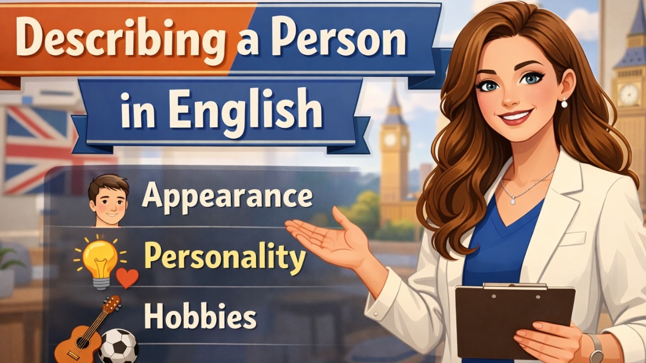 How to Describe a Person in English | Appearance, Personality & Examples