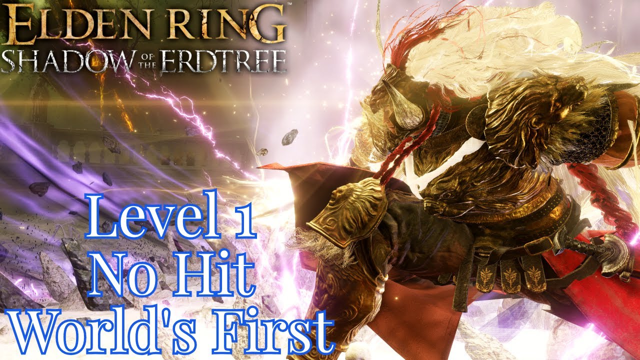 World's First No hit/level 1 ( Inner Consort Radahn mod Version 1.06.1 ) | Elden Ring mod showcase