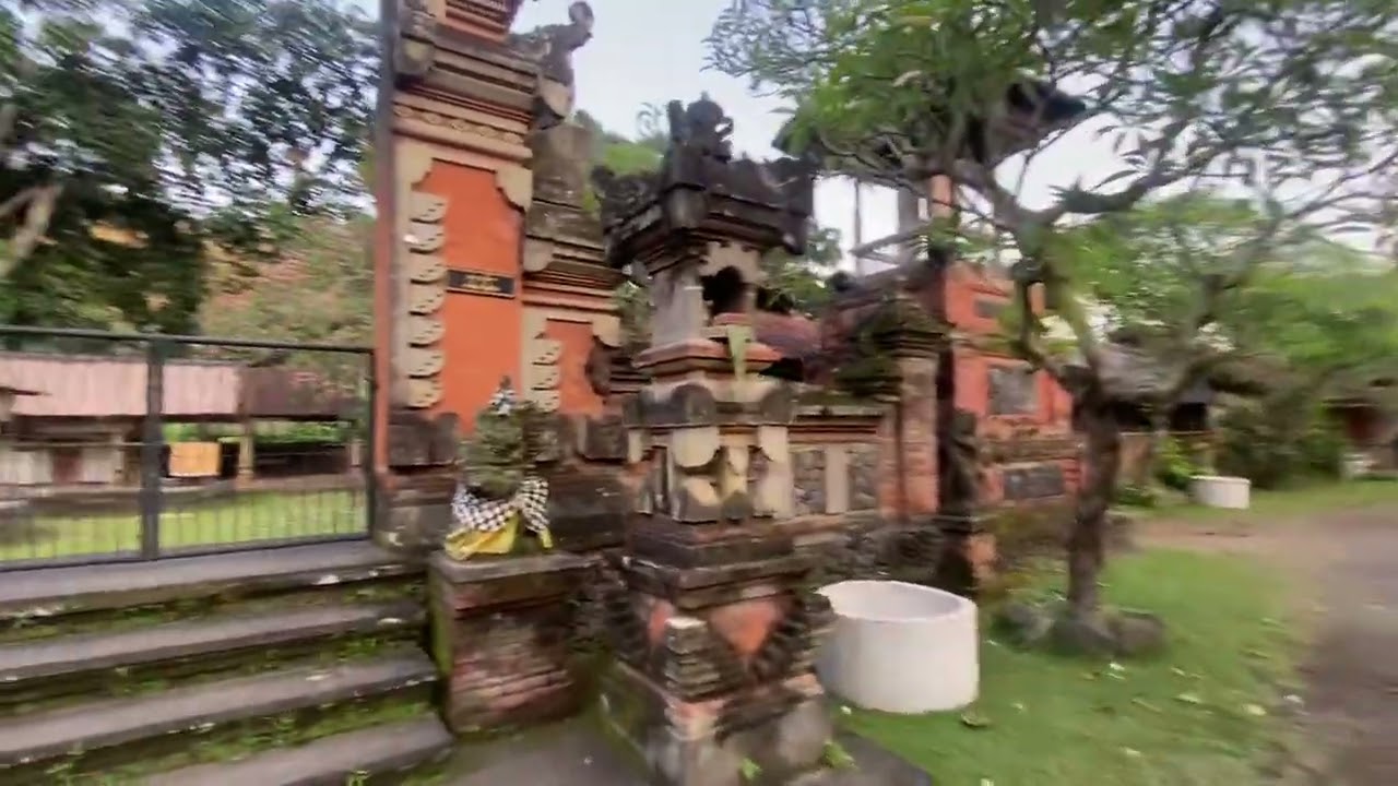 AN ISOLATED VILLAGE IN BALI 