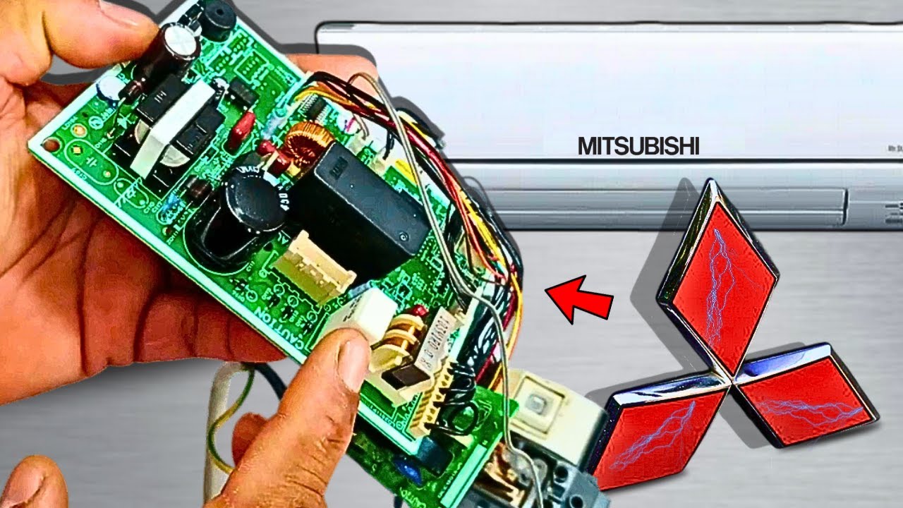 Объяснение платы внутреннего кондиционера (AC) Mitsubishi!