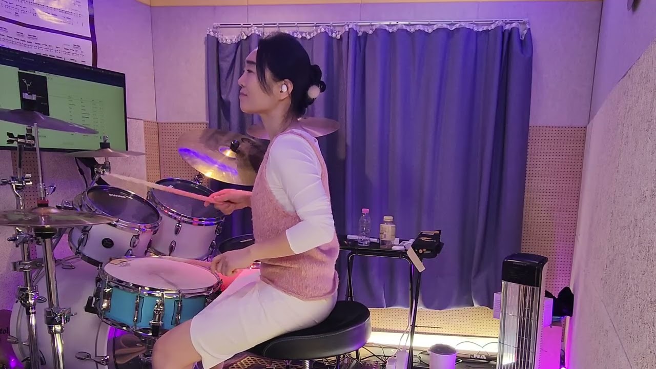 ☆드럼연습☆ 뻐꾸기 둥지위로 날아간 새(김건모)♡ 