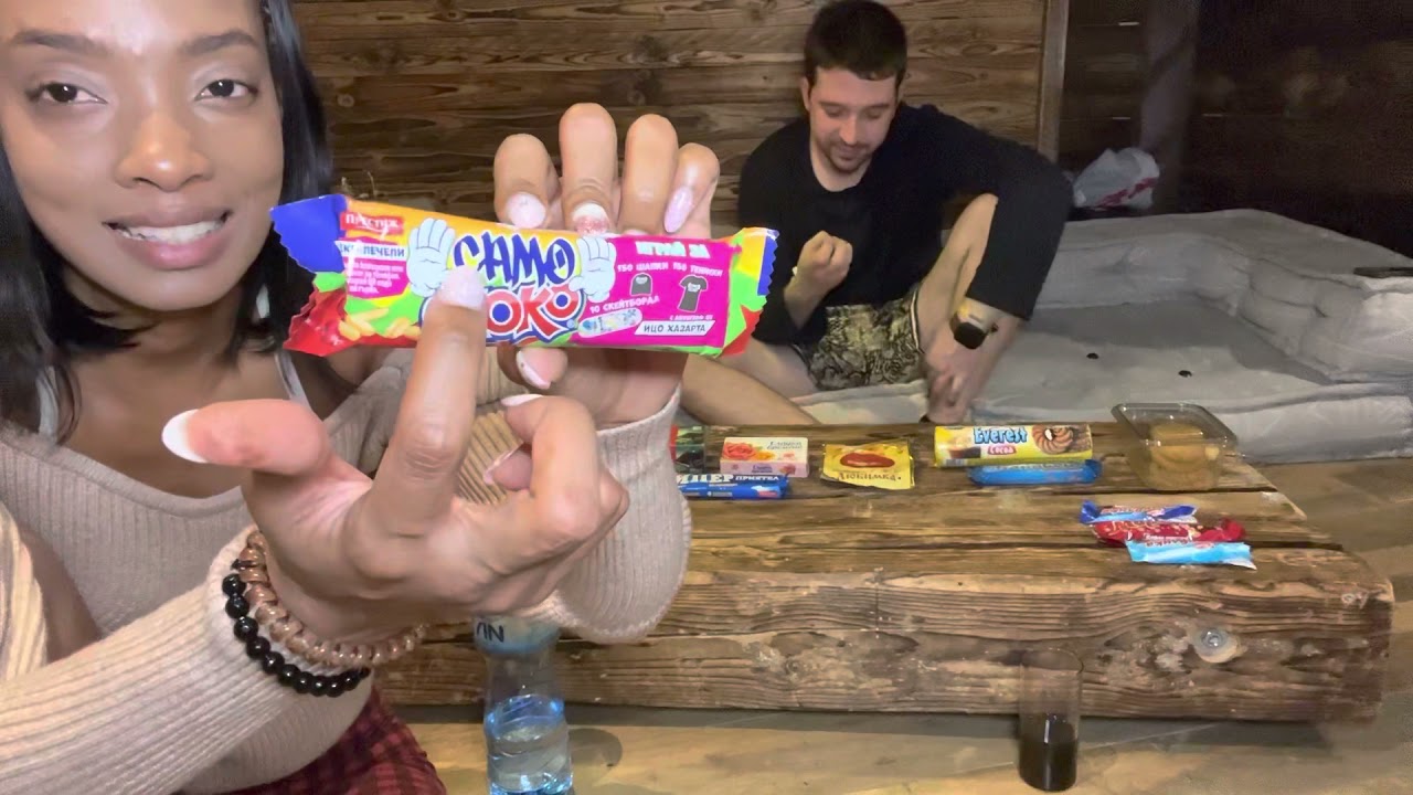 Trying Bulgarian Snacks|| MELS&MARS