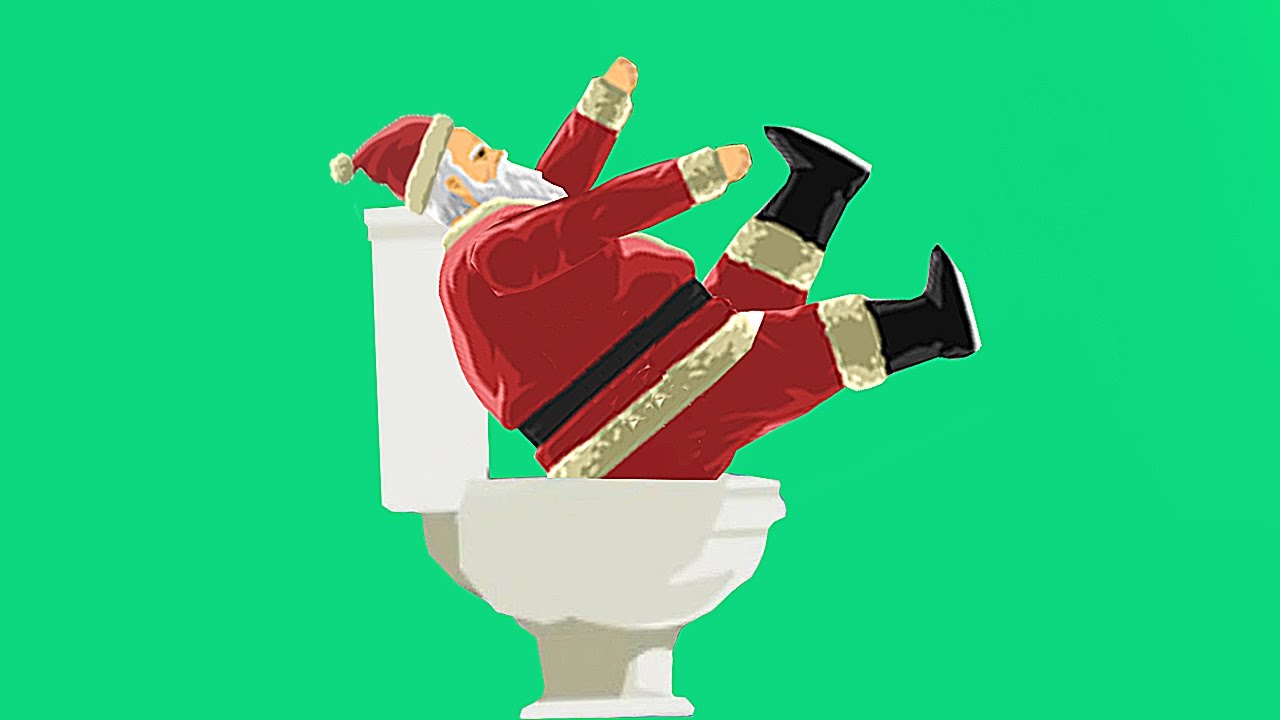 10 WAYS TO KILL SANTA!! (Christmas Happy Wheels)