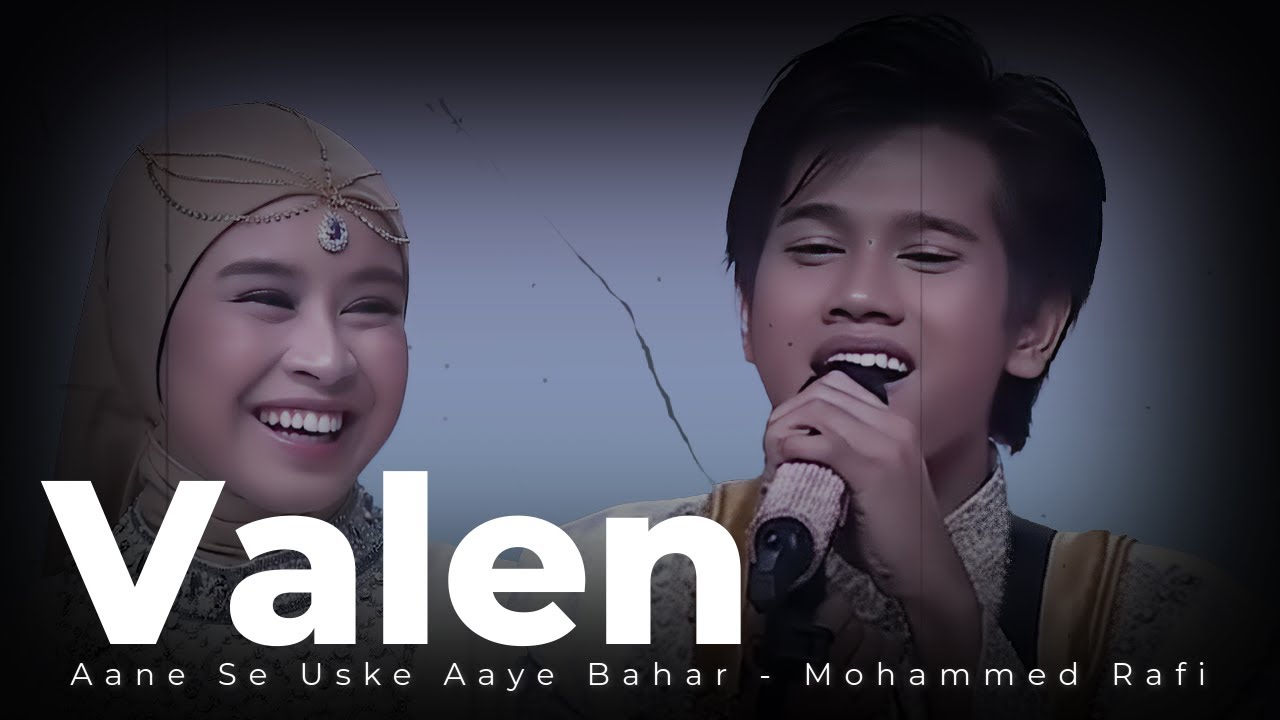 VALEN DA7 - AANE SE USKE AYE BAHAR ( Lyrics ) #dacademy7 #valenda7 #indosiar