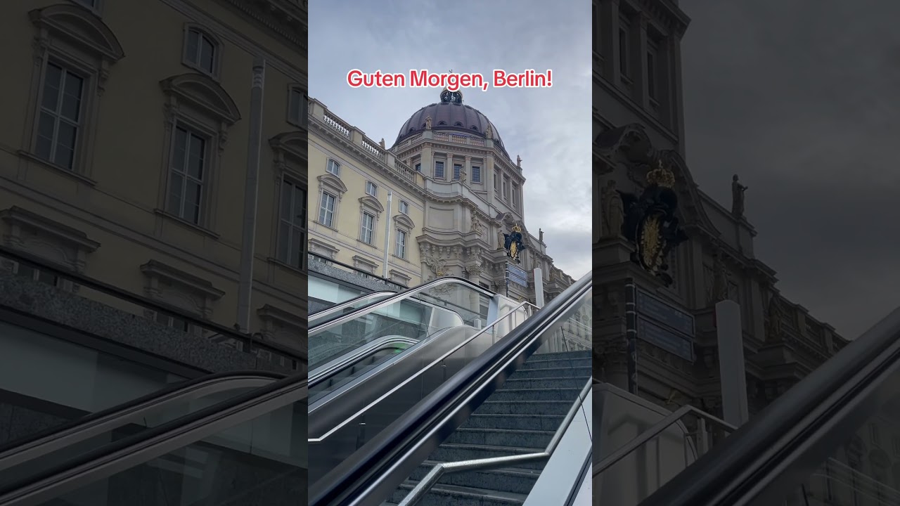 Guten Morgen, Berlin! #deutschland #berlin4k #walkberlin