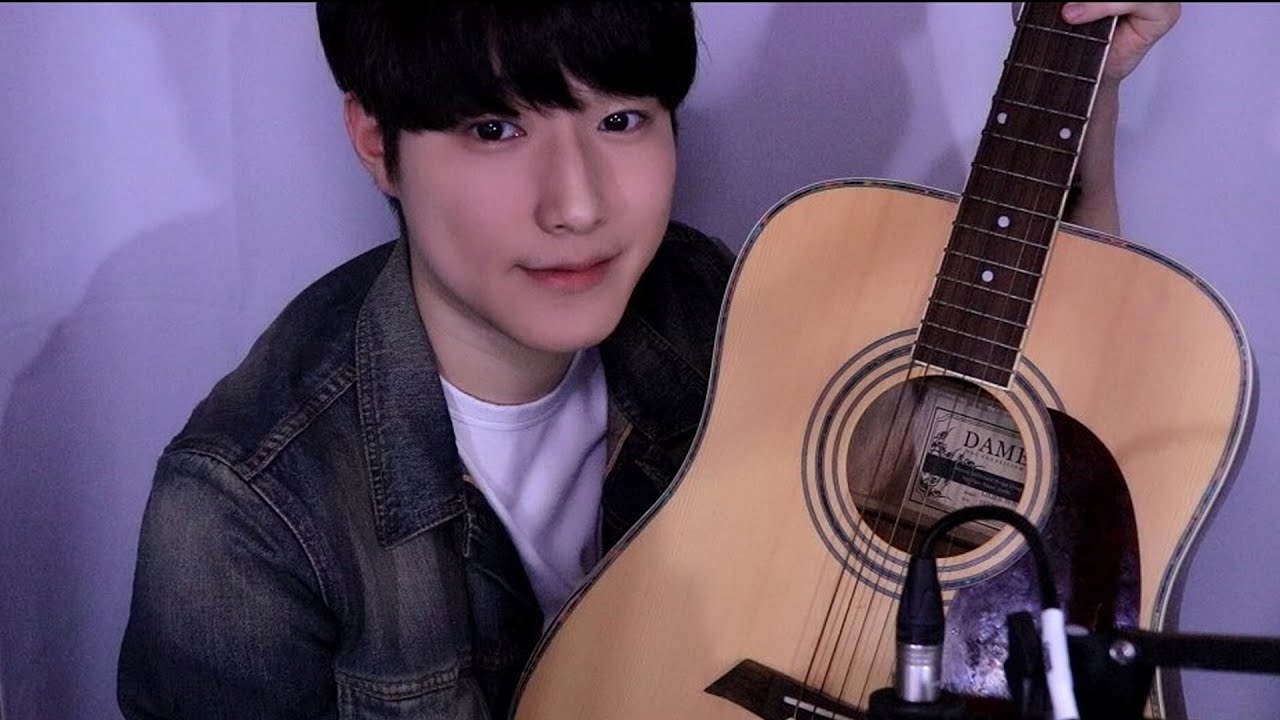 기타연주ASMR  잠이오는 멜로디반복(잘못치지만 열심히 해봤어요)