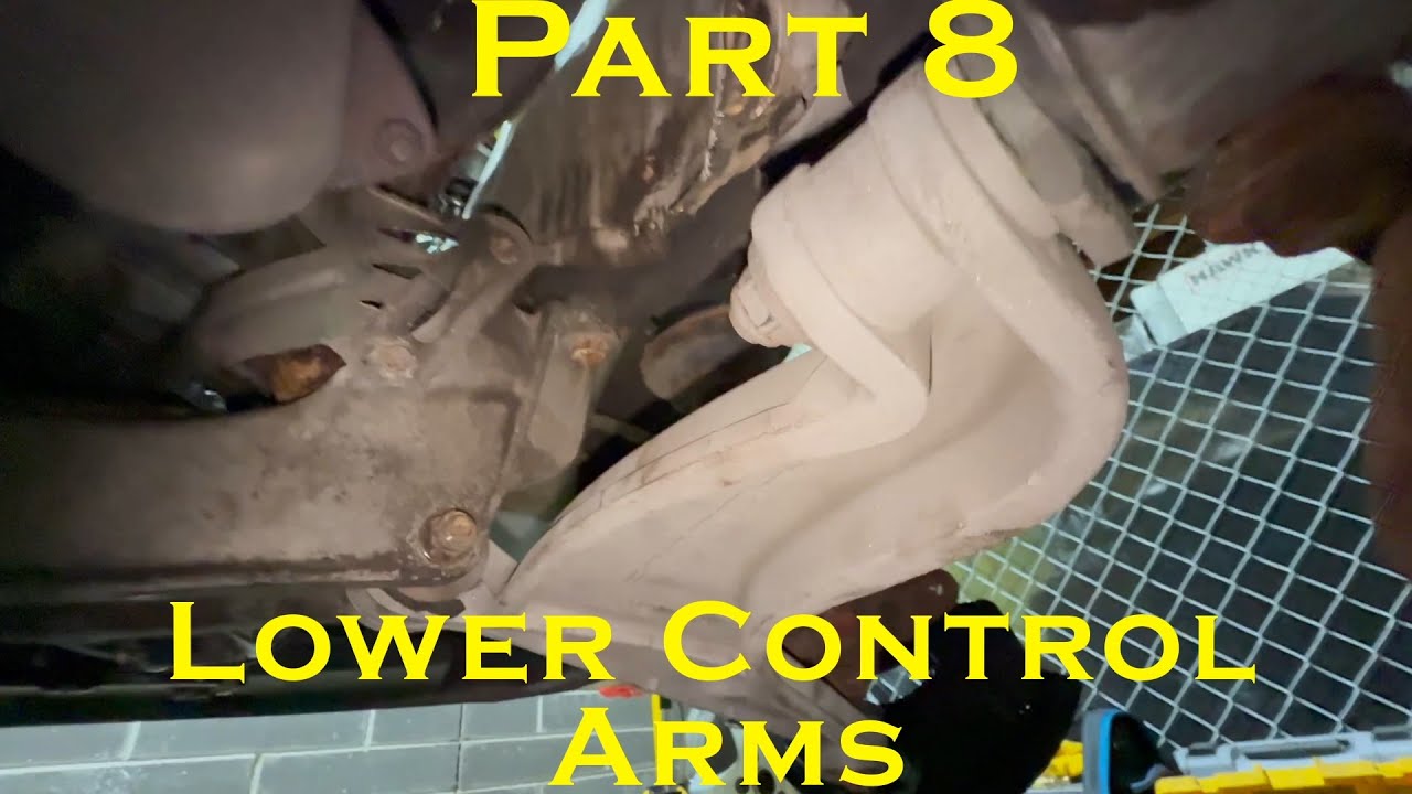 The Rear End Rebuild Begins While the Lower Control Arm is Replaced – Porsche 944 Restoration Part 8