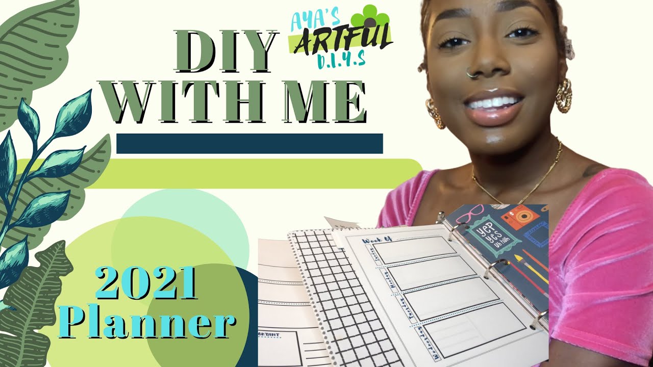 2021 Planner | DIY Planner Organization | Aya's Artful DIYs | Artful Aya