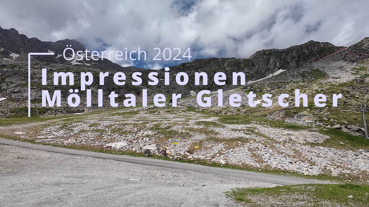 ** Impressionen vom Mölltalergletscher, Austria 2024 Impressions from the Mölltaler Glacier UHD **