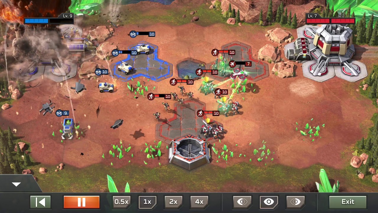 MG SQUAD COUNTER? Command and Conquer Rivals