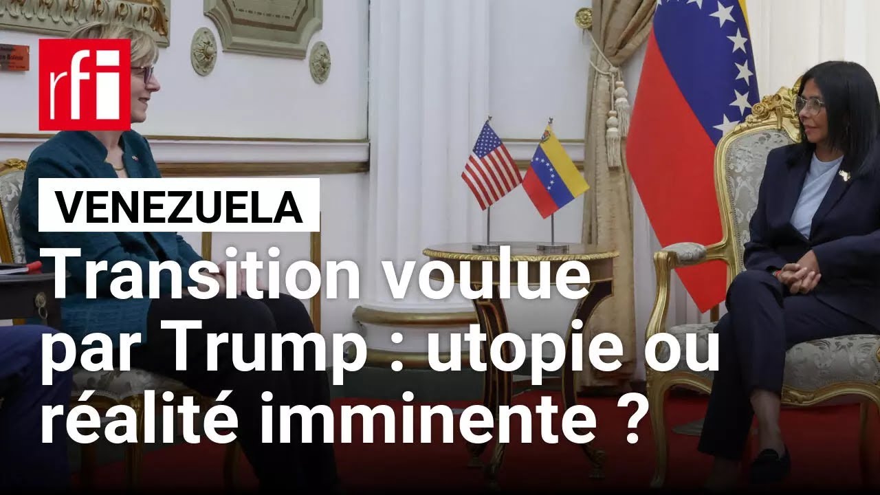 Venezuela : la transition voulue par Trump, utopie ou réalité imminente ? • RFI