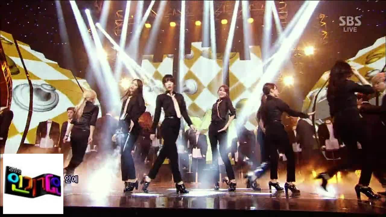 [Поколение девочек] "Мистер Мистер" Мистер Мистер @ популярный Inkigayo 140323