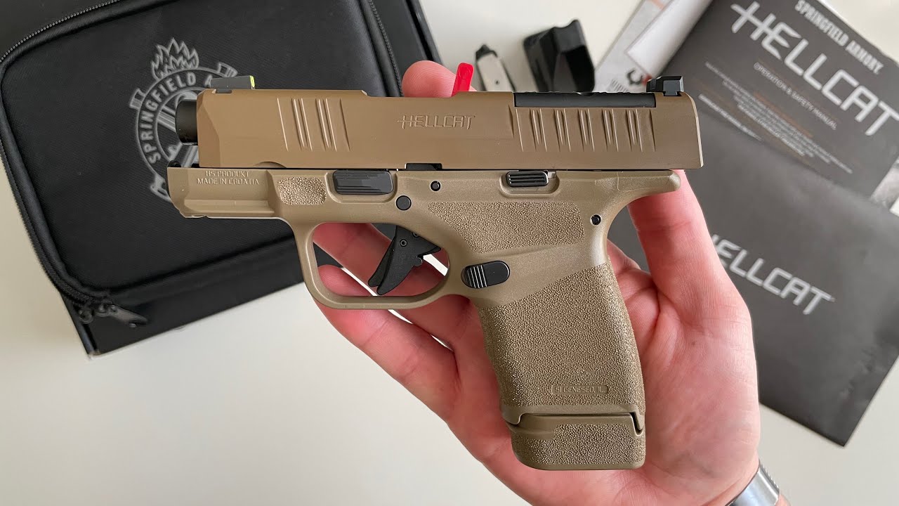 Unboxing - Springfield Armory Hellcat (Desert FDE)
