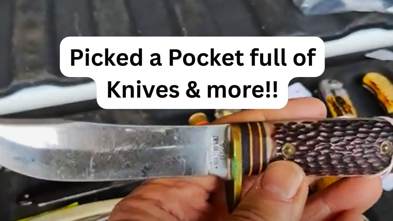 I had a dream!!  Cant believe what I found the next morning!  Unboxing a Collection of Pocketknives