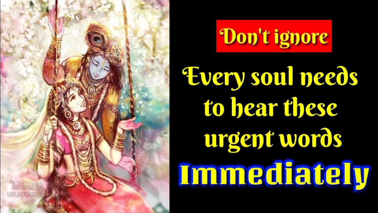 Every soul needs to hear these urgent words immediately | Don't ignore | God Positivity